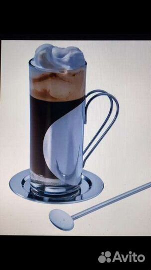 Новый набор высоких стаканов для напитков Германия