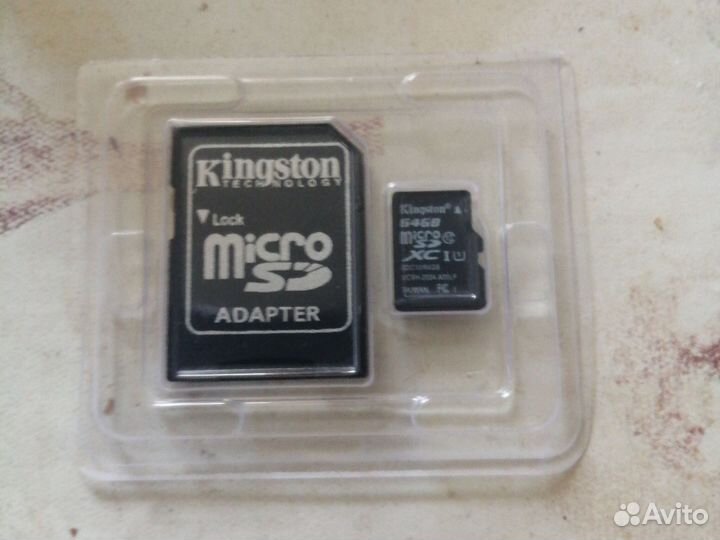 Карта памяти MicroSD 64gb