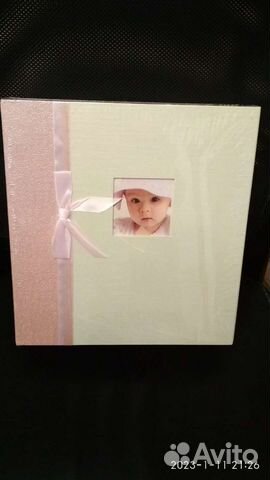 Новый подарочный фотоальбом для фото грудничка