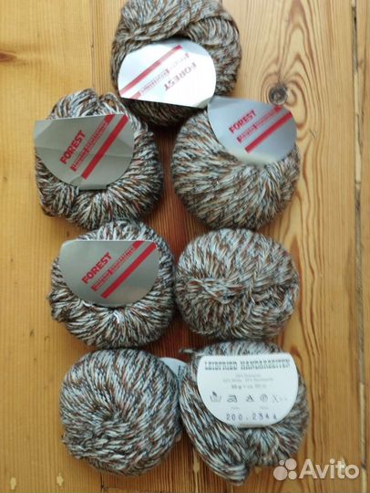 Пряжа для вязания. Италия