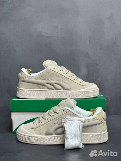 Кроссовки Puma Suede XL Нежно Бежевые