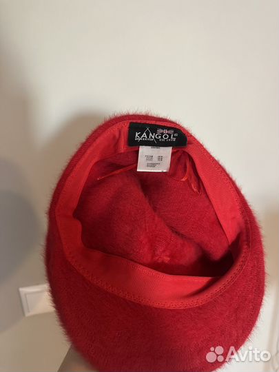 Kangol кепи красная