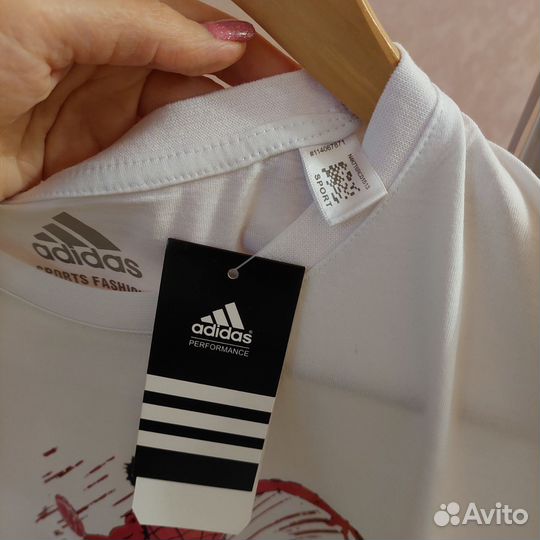 Мужская футболка Adidas (хлопок)