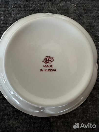 7 Розеток для варенья лфз костяной фарфор