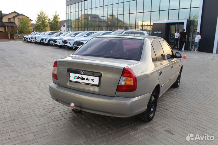 Hyundai Accent 1.5 AT, 2007, 298 686 км