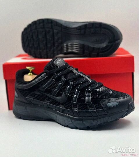 Nike P-6000: черные кроссовки для повседневной жизни