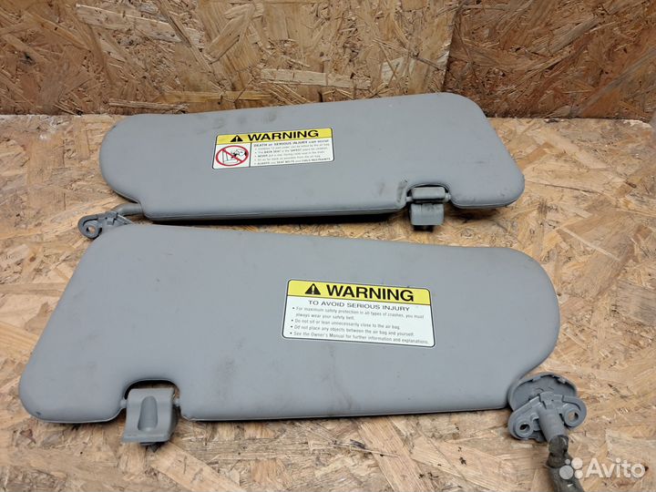 Козырьки солнцезащитные Kia Sorento BL