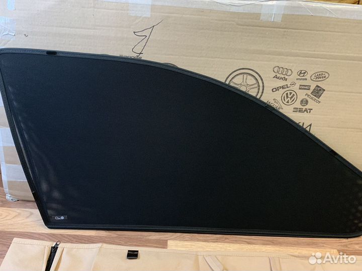 Каркасные шторки на Land Cruiser Prado