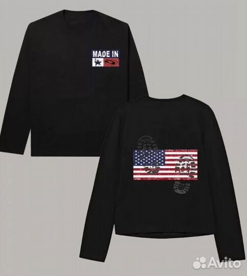 Лонгслив di3sh h trac3s of usa