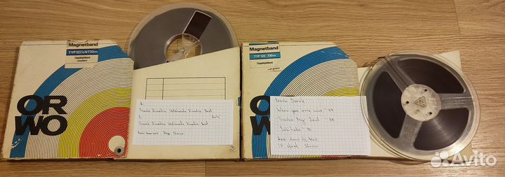 Бобинная лента с записью