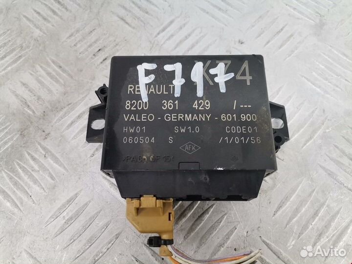 Блок управления парктрониками Renault Laguna 2