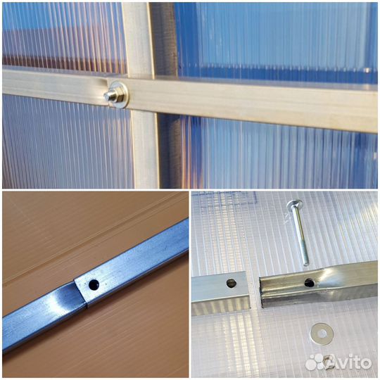 Теплица из поликарбоната