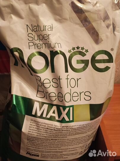 Корм для собак monge 15 кг