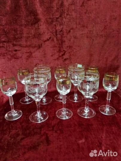 Рюмки Богемия Чехословакия