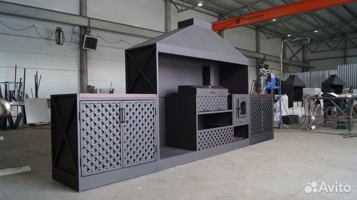 Мангальный комплекс из металла