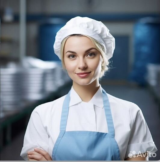 Сотрудники на пищевое производство