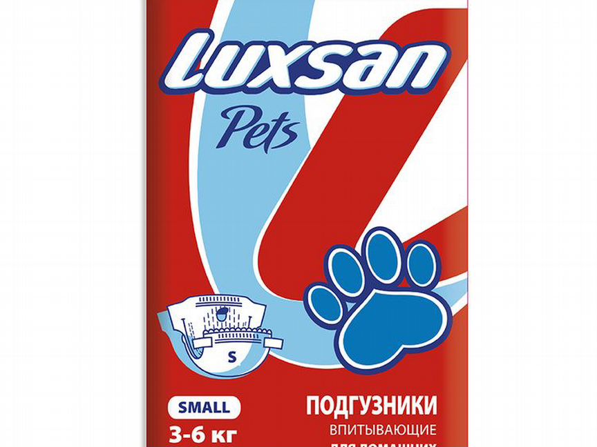 Подгузники для мелких собак и щенков Luxsan S