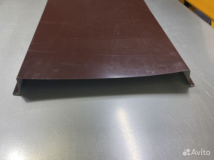 Парапет на фундамент забора коричневый цена от