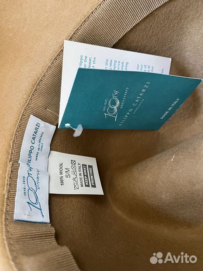 Шляпа фетровая Итальянская