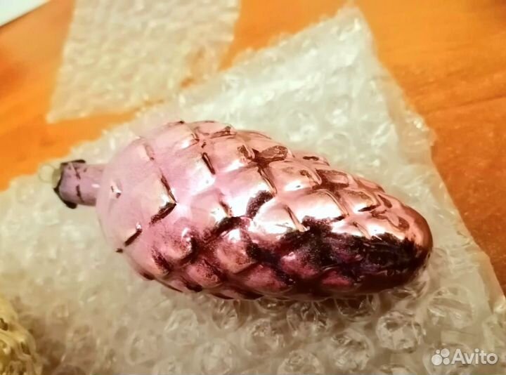 Елочные игрушки шишки СССР
