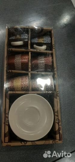 Кофейный набор керамика новый