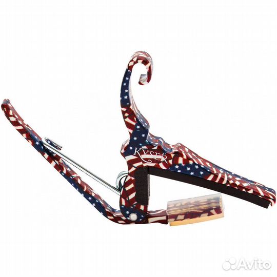 Каподастр для акустической гитары Kyser KG6FA