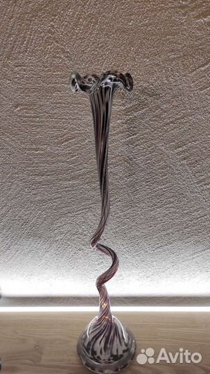 Ваза цветное стекло