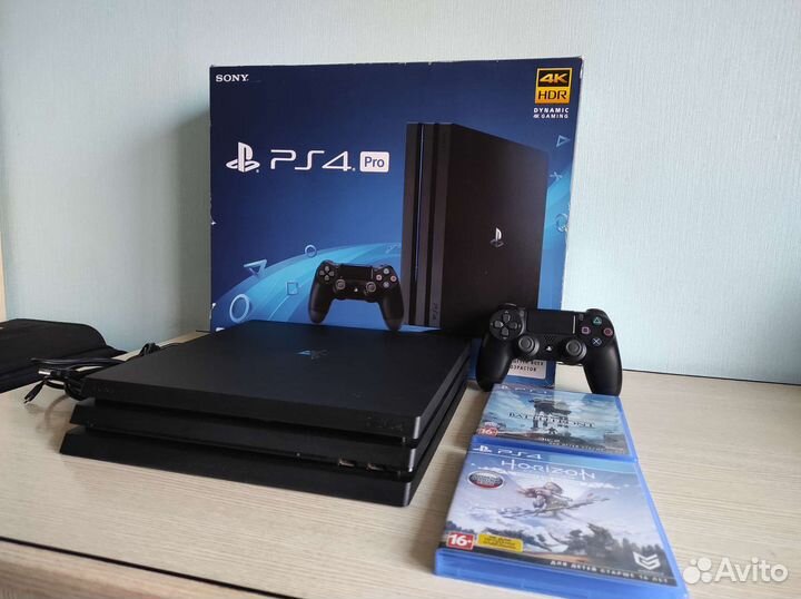 Sony PS4 Pro 1tb/4K и HDR/ В Отличном состоянии