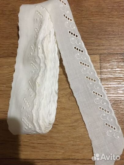 Кружево хлопок цена за весь моток
