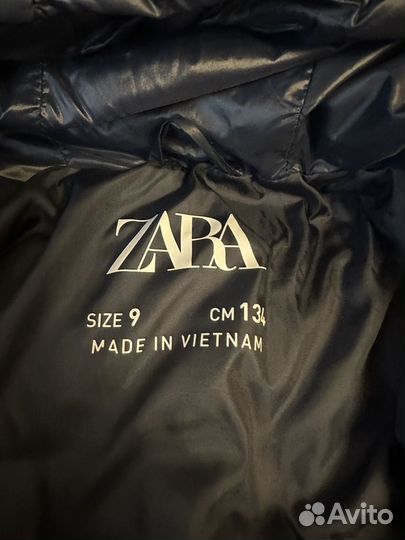 Куртка zara (парка) детская