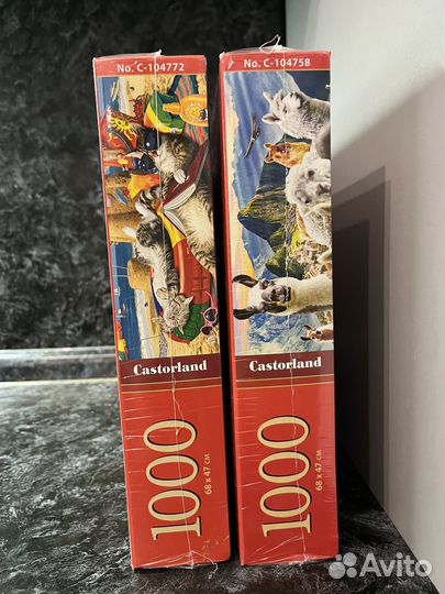 Пазл 1000 деталей Castorland