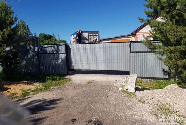 Ворота для дома откатные