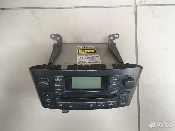 Магнитола штатная Toyota Avensis II T250 Авенсис 2