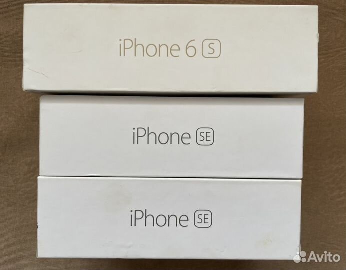 Коробки для iPhone SE и 6S