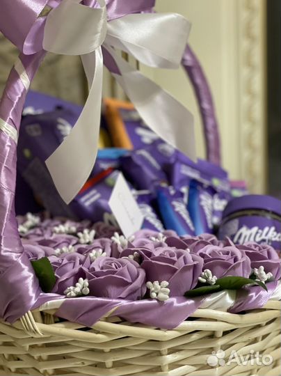 Корзинка Milka