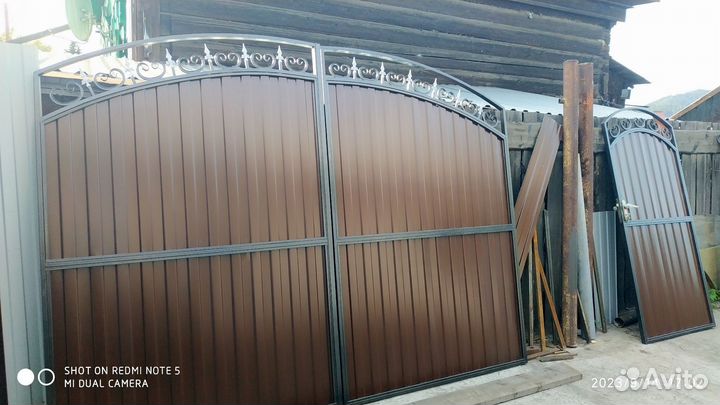 Ворота кованые