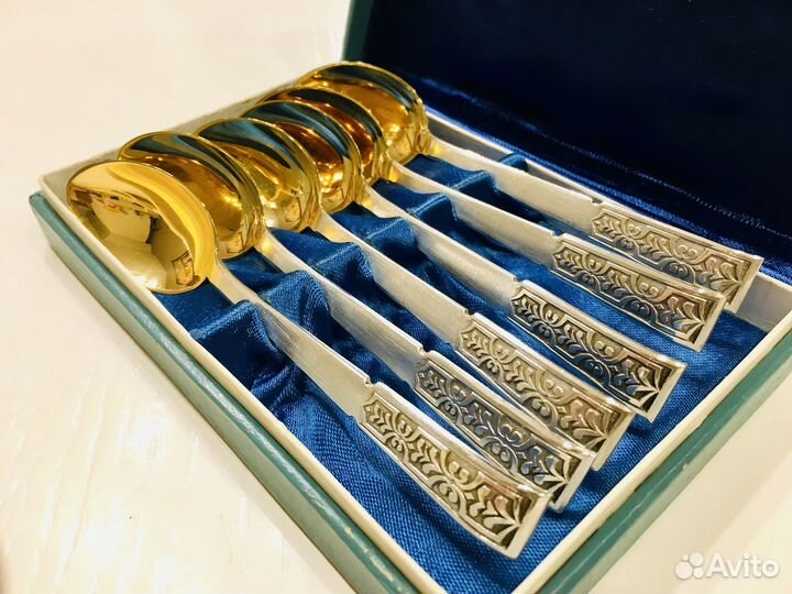 Ложки чайные серебро 916 Таллин, СССР