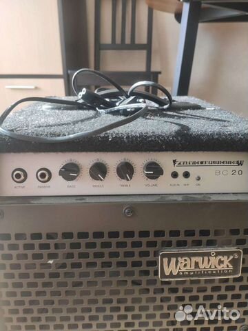 Басовый комбоусилитель warwick bc 20