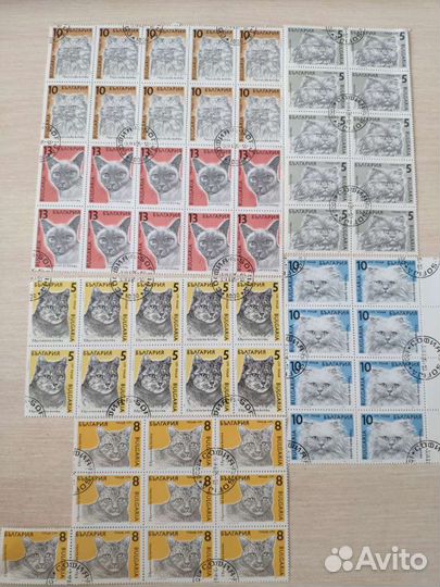 Почтовые марки флора и фауна