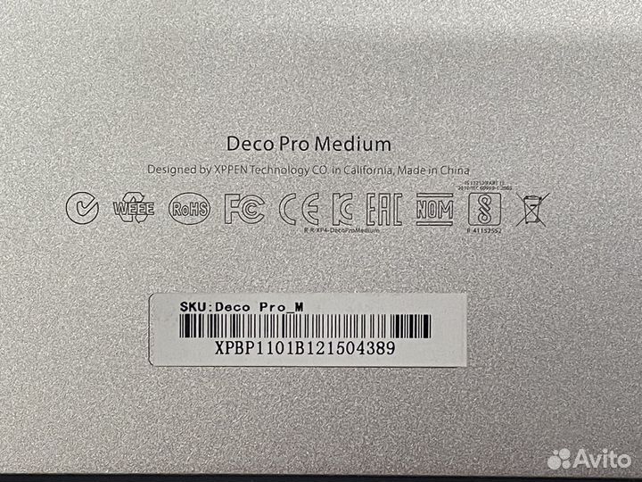 Графический планшет xp pen deco pro medium