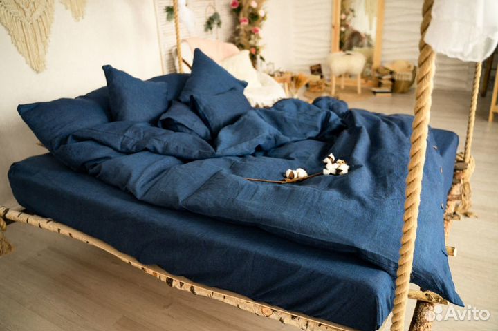 Постельное белье лен