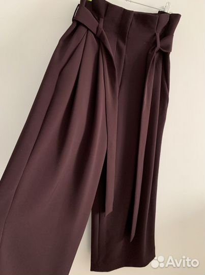 Брюки Cos темно бордовые