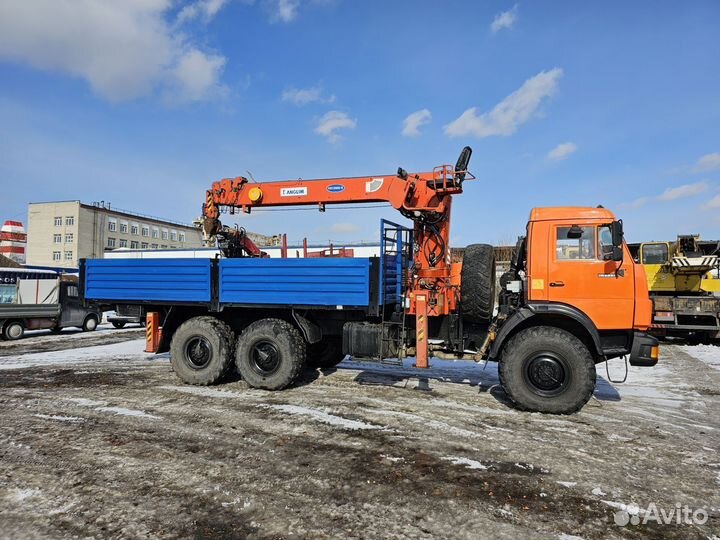 КАМАЗ 43118 с КМУ, 2012