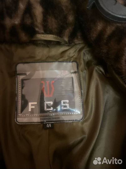 Искусственная леопардовая шуба