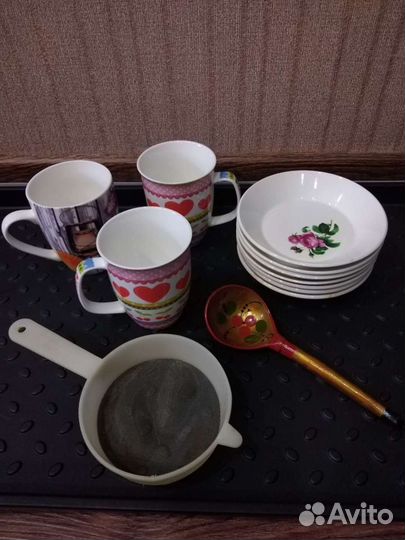 Посуда для дачи, сковороды СССР