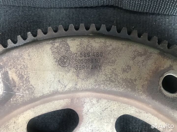 Маховик бмв от мотора n55 7589480 50509810