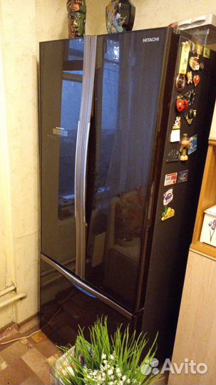 Холодильник-морозильник hitachi r-wb552pu2
