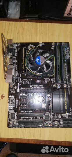 Gigabyte z87,i5 4570,8gb,1150 комплект