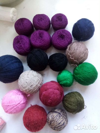 Пряжа для вязания СССР
