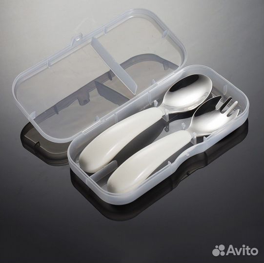 Набор столовых приборов (вилка и ложка) для детей